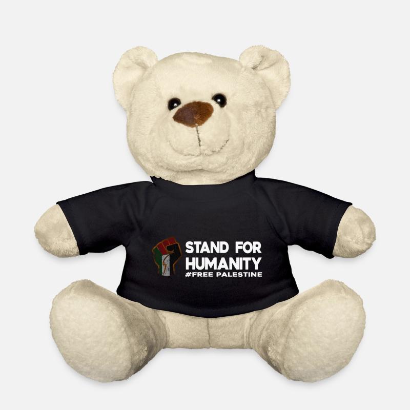 Liberté Poing Palestine libre - Nounours - noir