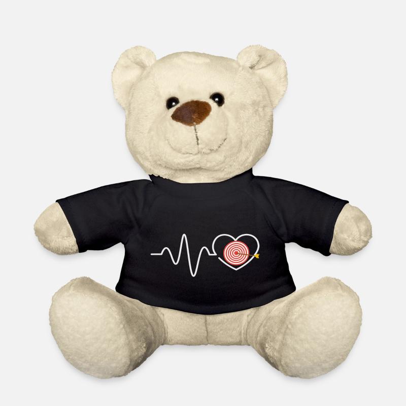 Tir à l’arc Heartbeat Archer Player Cadeaux - Nounours - noir