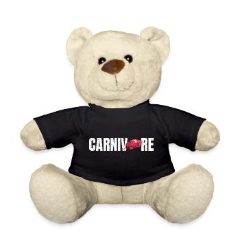 Carnivore Meat BBQ Lover - Teddy - Schwarz - Vorne