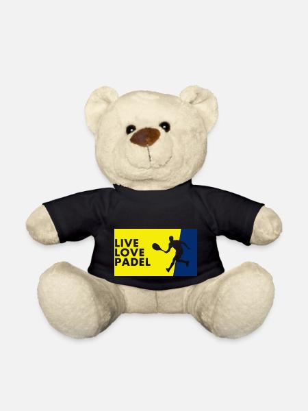 Padel - Cadeau pour joueur de padel - Nounours - noir