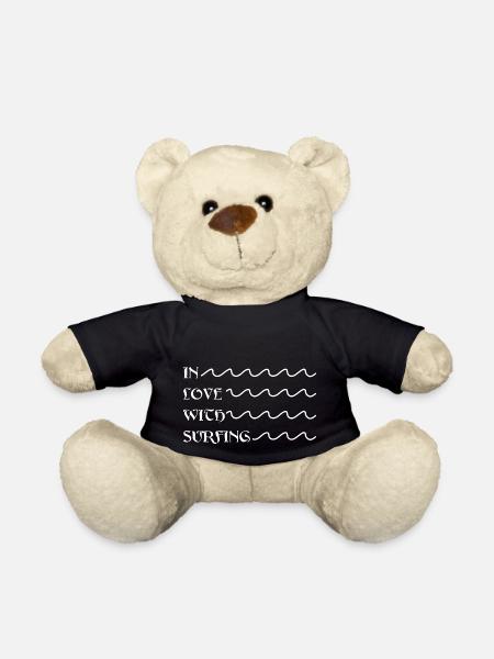 In love with surfing - Teddy - Schwarz