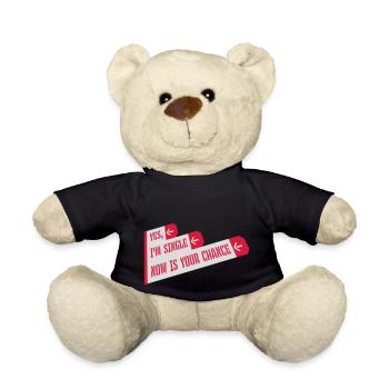 single now your chance - Teddy - Schwarz - Vorne