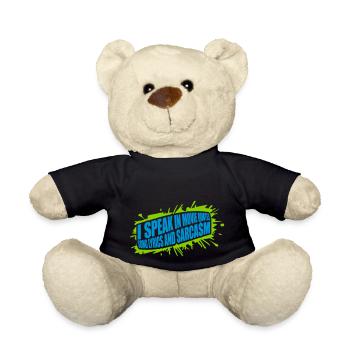 speak lyrics and sarcasm - Teddy - Schwarz - Vorne