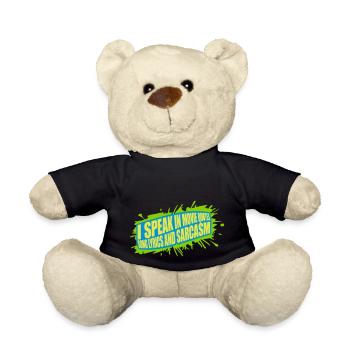 speak lyrics and sarcasm - Teddy - Schwarz - Vorne