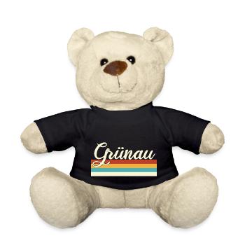 Grünau - Treptow - Köpenick - Berlin - Retro - Teddy - Schwarz - Vorne