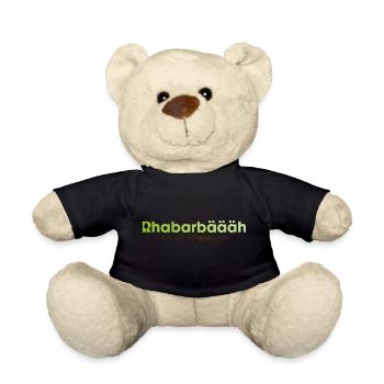 Rhubarbäääh - Nounours - noir - Devant
