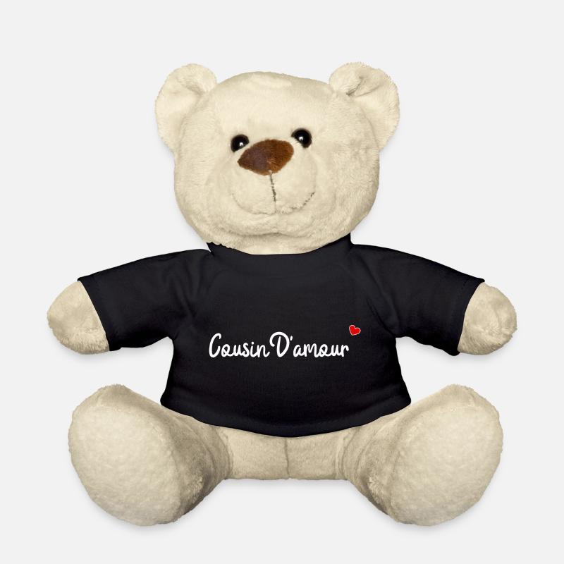 Cousin d'amour - Nounours - noir