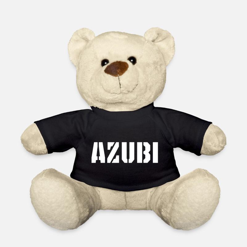 Azubi Tshirt Azubi Cap - Teddy - Schwarz