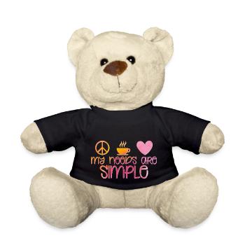 Café Détente - Teddy - Schwarz - Vorne
