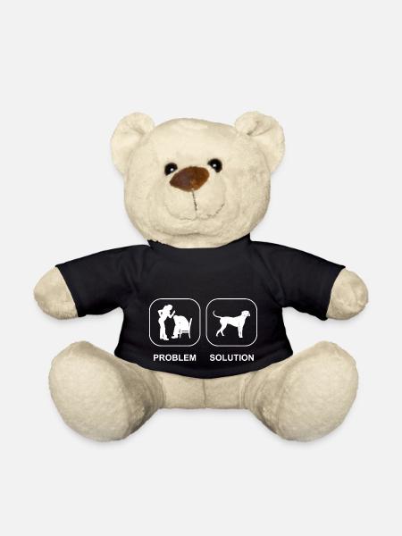 Hundebesitzer Golden Retriever Hunde Hundewelpe - Teddy - Schwarz
