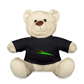 Arrow - Teddy Bear - black - Front