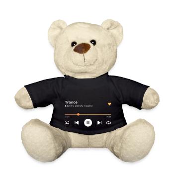 Trance - Teddy Bear - black - Front
