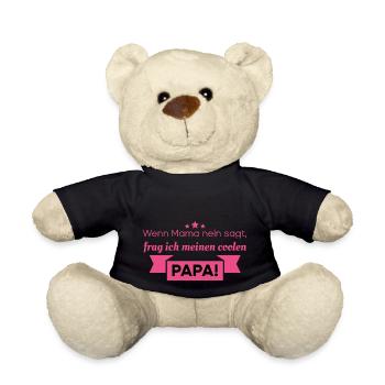 Babysprüche - Teddy - Schwarz - Vorne