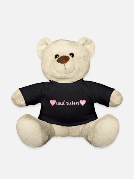 Freundinnen - Soul Sister - Teddy - Schwarz