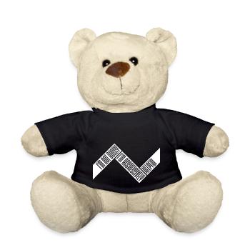 Je ne suis pas autoritaire, je suis agressivement serviable en disant des blagues - Nounours - noir - Devant