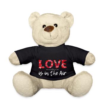 LIEBE liegt in der Luft - Teddy - Schwarz - Vorne