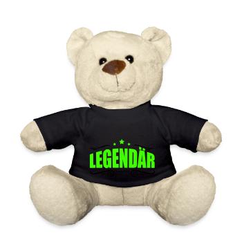 Legendary 1 - Teddy Bear - black - Front