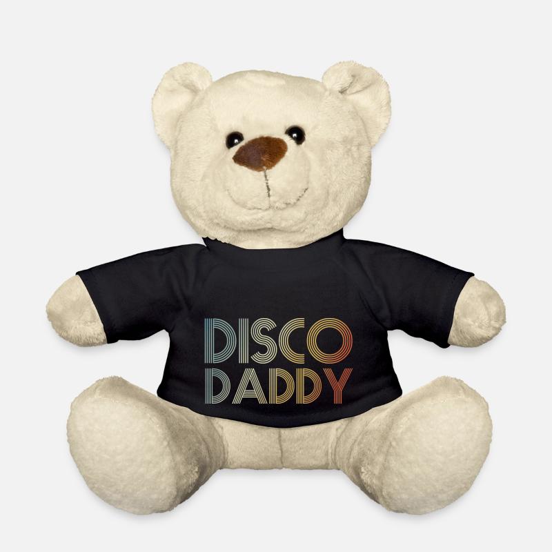 Daddy Retro 60s 70s Party Costume Dad Father's Day - Teddy - Schwarz