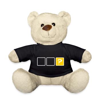 Leere Schachtel - Teddy - Schwarz - Vorne