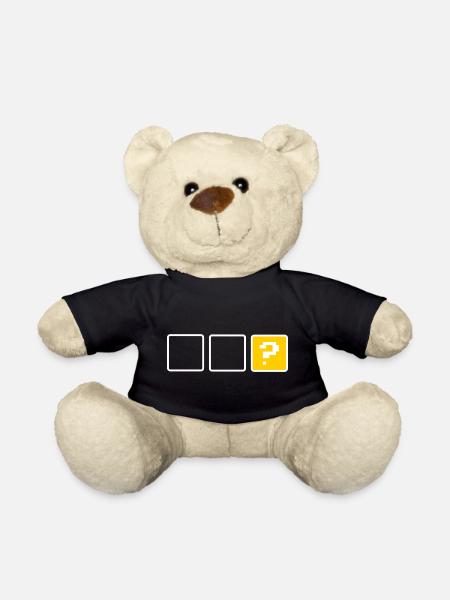 Leere Schachtel - Teddy - Schwarz