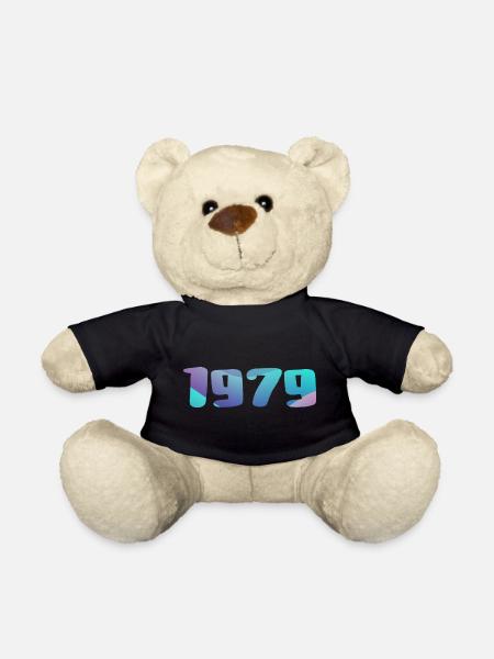 1979 Geburtstagsgeschenk Vintage 1979 Retro 1979 - Teddy - Schwarz