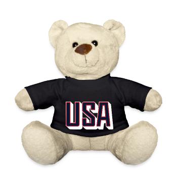 USA 2024 - Teddy Bear - black - Front