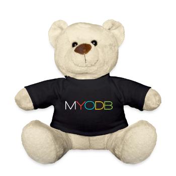 Myodb texte coloré - Nounours - noir - Devant
