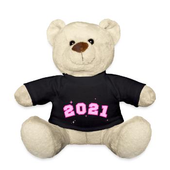 2021 Stern Rosa - Teddy - Schwarz - Vorne