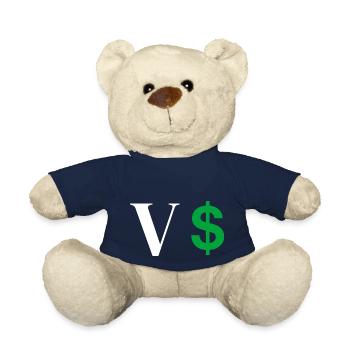 Buchstabe v Dollar - Teddy - French Navy - Vorne