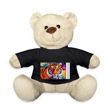 Abstrait Tigre 20250303 160916 0000 - Nounours - noir - Devant