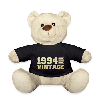 Gift 1994 Birthday Gift 1994 Vintage 1994 - Teddy Bear - black - Front