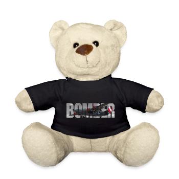 Bomber B-24 Liberator - Teddy Bear - black - Front