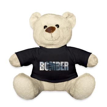 Bomber B-2 Spirit - Teddy Bear - black - Front