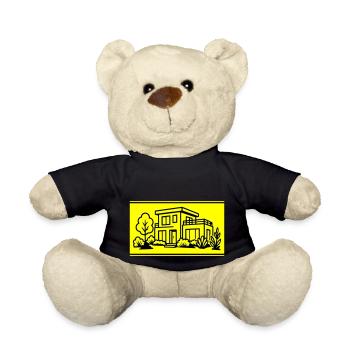 Haus Villa Immobilie - Teddy - Schwarz - Vorne