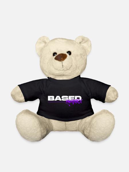 Based Mindset – Streetwear Graffiti Mentality - Teddy Bear - black
