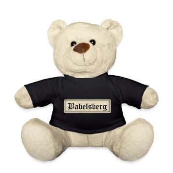 Babelsberg - Teddy Bear - black - Front