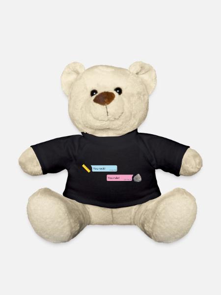 Rock & Rule - Teddy Bear - black