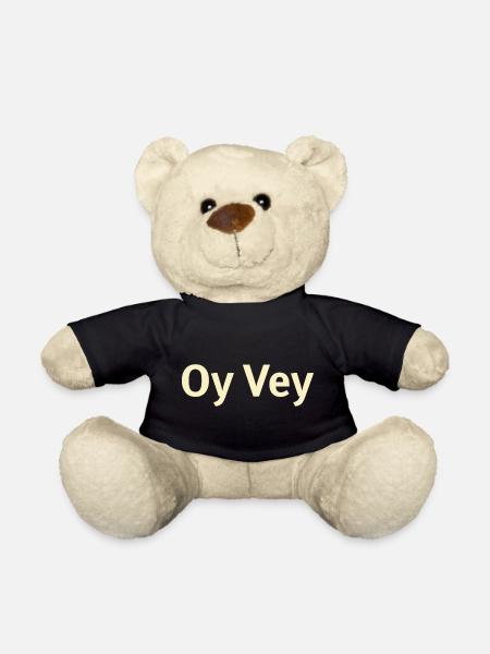Oy Vey Ausruf - Teddy - Schwarz