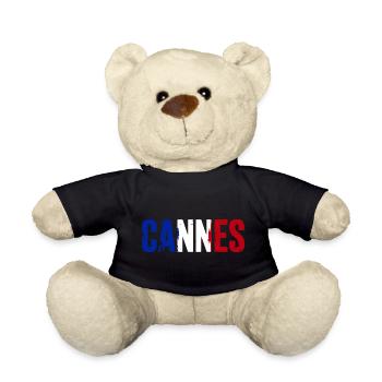 Cannes, France - Nounours - noir - Devant
