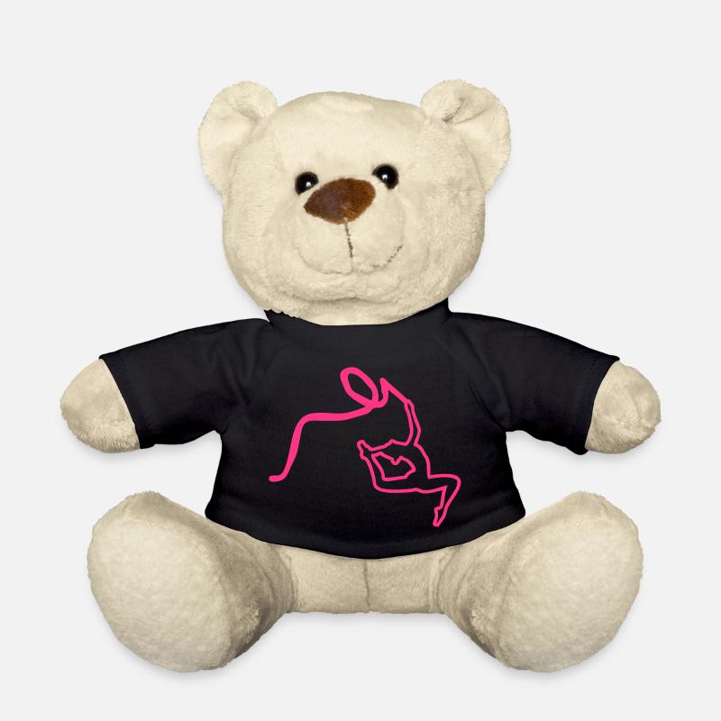 grs rhythmische Gymnastik dessin3 - Teddy - Schwarz
