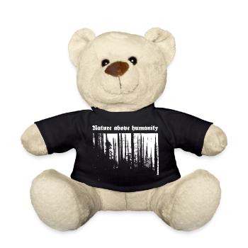 La nature au-dessus de l'humanité - Nounours - noir - Devant