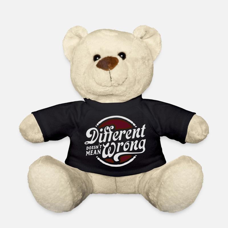 Anders ne veut pas dire t-shirt faux ✅ - Nounours - noir