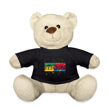 Moin party - Teddy Bear - black - Front