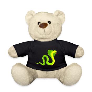 Serpent - Nounours - noir - Devant