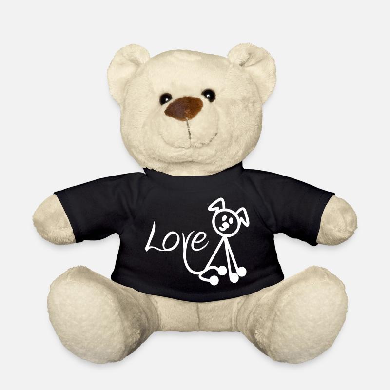 Hundeliebe - Teddy - Schwarz