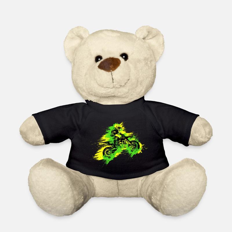 Motocross Rider - Teddy - Schwarz