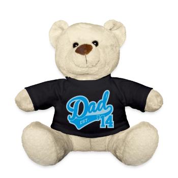 Dad Est. 2014 - Nounours - noir - Devant