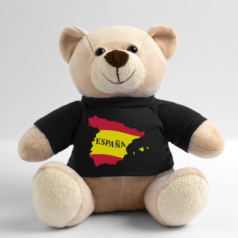 Karte Spanien, Spain, Map, Flag Map Spain Nounours