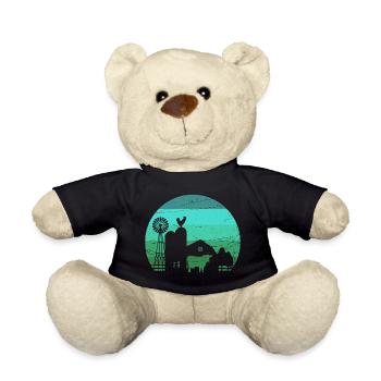 Bauernhof - Farm - Teddy - Schwarz - Vorne