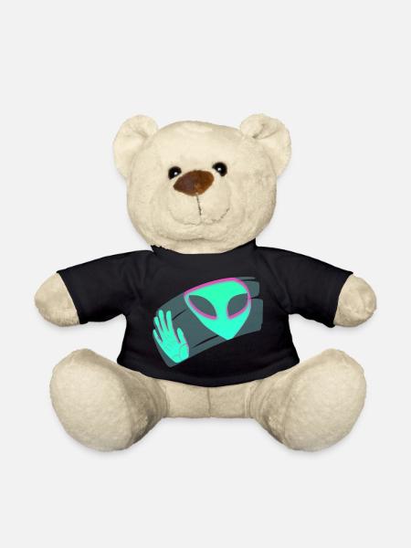 Alien - Teddy Bear - black